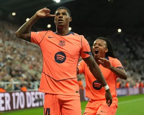 Attacker ruins the Magpies' big night and claims: ‘I am getting better at Barça’